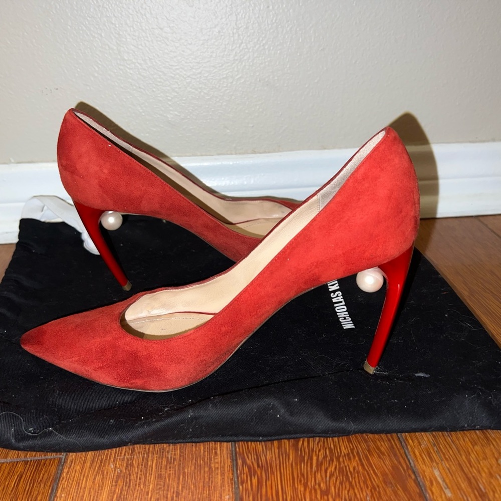 Nicholas kirkwood red heels